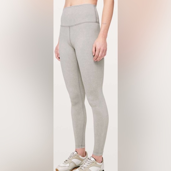 Lululemon Wunder Under High Rise Legging *Snow Washed* French Clay Size 6 - Picture 1 of 8
